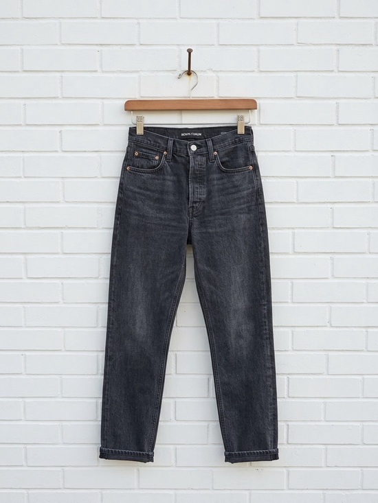 Aritzia Denim - Aritzia Denim Forum The Arlo High Rise Straight 28L Black Jeans Size 24